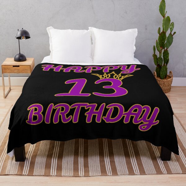 Item preview, Happy 13th Birthday I am the Queen, I am thirteen, Officially a teen, 13 years old designed and sold by marosharaf.