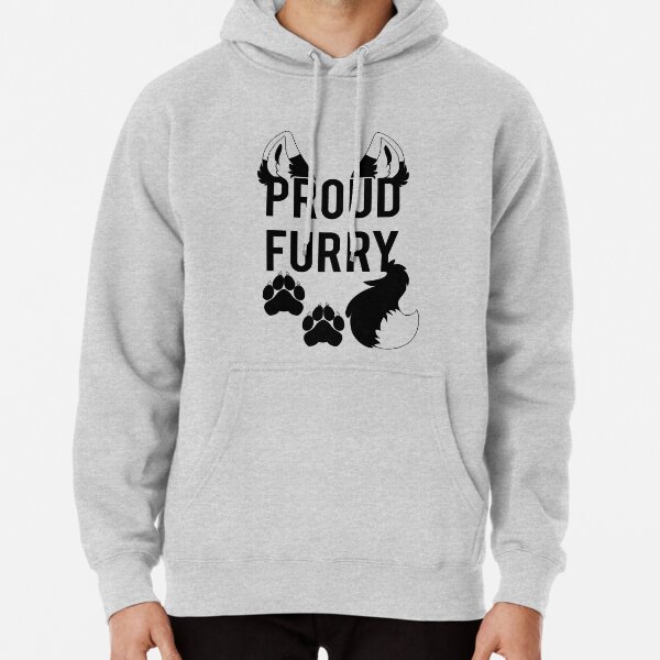 Proud furry hoodie new arrivals