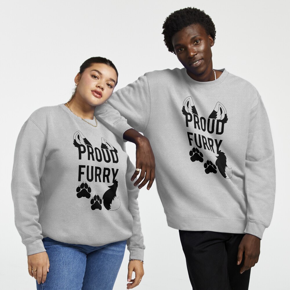 Furry deals pullover hoodie