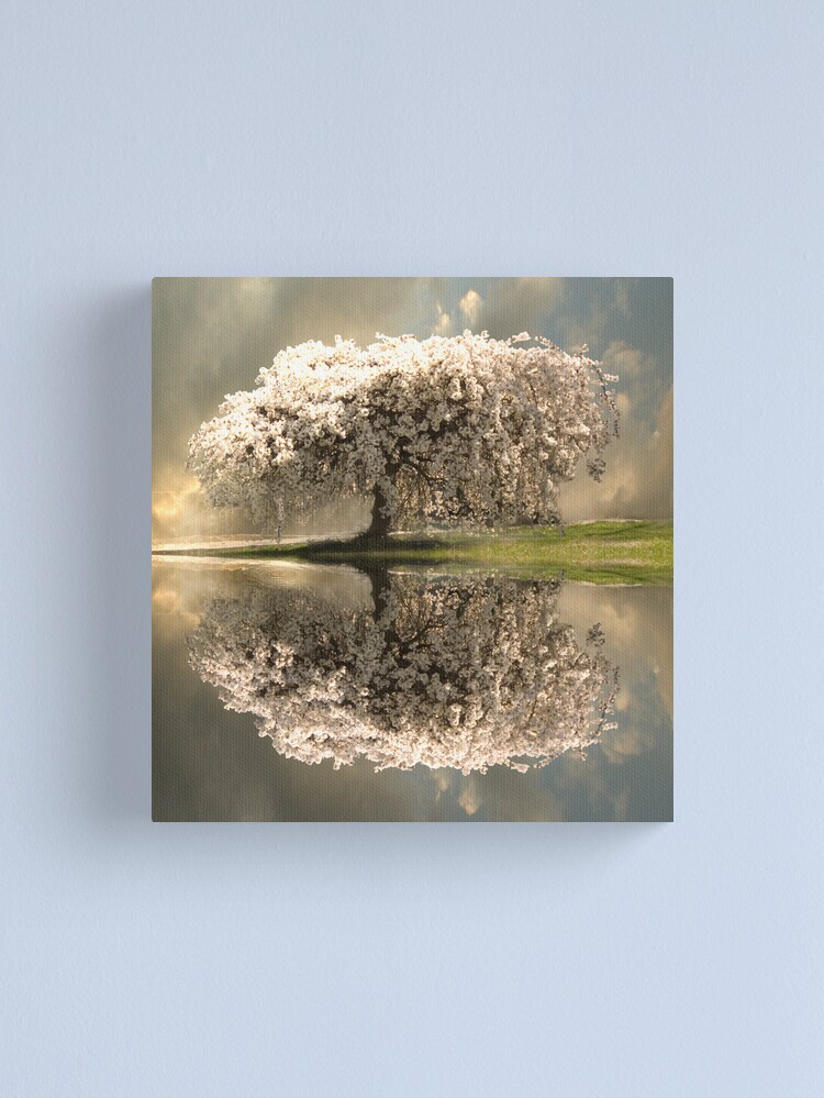 Thumbnail 1 of 3, Canvas Print, The Glory of Spring designed and sold by believer9.