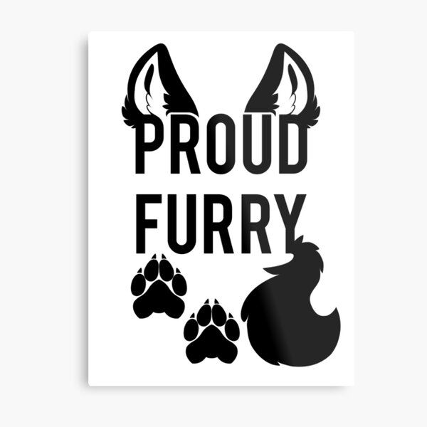 Item preview, PROUD FURRY   -black- designed and sold by 8Bit-Paws.