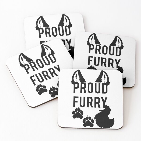 Item preview, PROUD FURRY   -black- designed and sold by 8Bit-Paws.