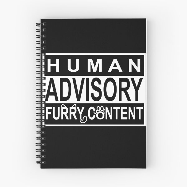 Item preview, Advisory - FURRY CONTENT designed and sold by 8Bit-Paws.