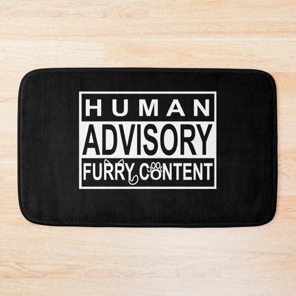 Item preview, Advisory - FURRY CONTENT designed and sold by 8Bit-Paws.