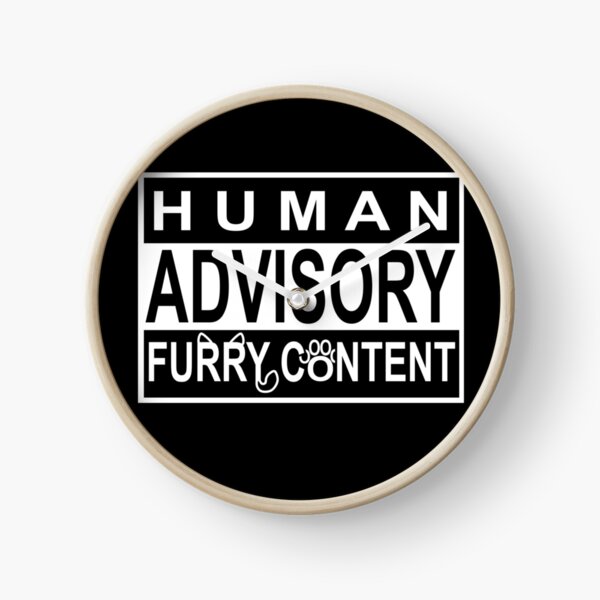 Advisory - FURRY CONTENT Clock