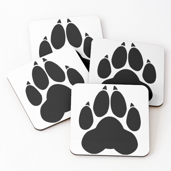 Item preview, Wolf PawPrint designed and sold by 8Bit-Paws.