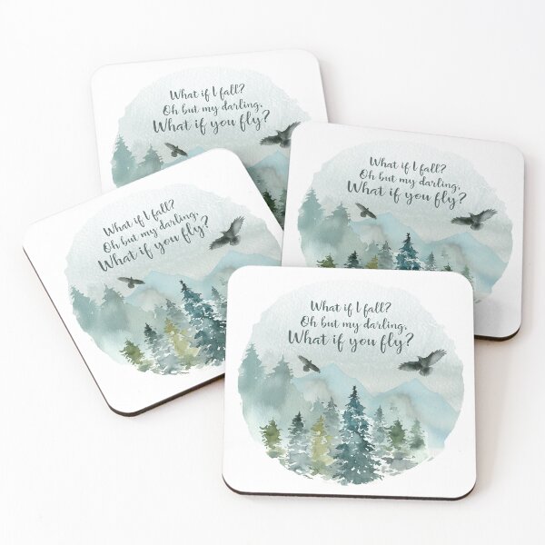 Item preview, What if I fall, what if you fly quote designed and sold by tiffne.