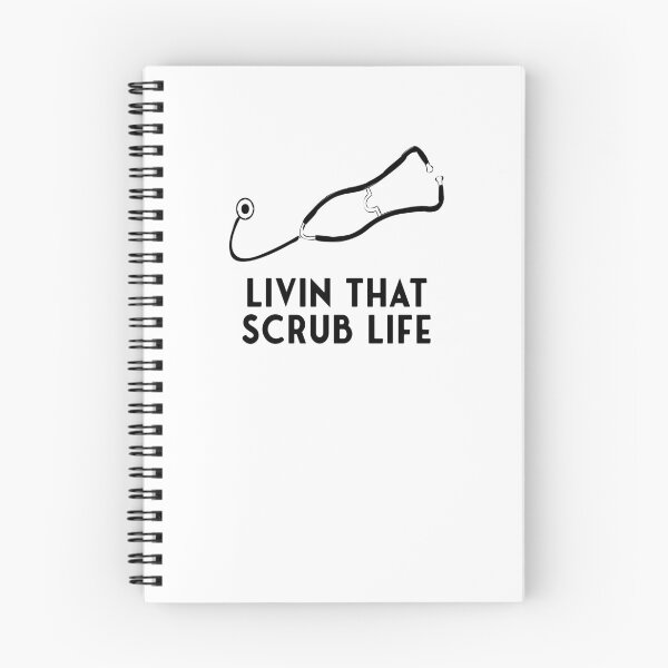 Item preview, Livin That Scrub Life - Nurse Sticker designed and sold by StickersStore.