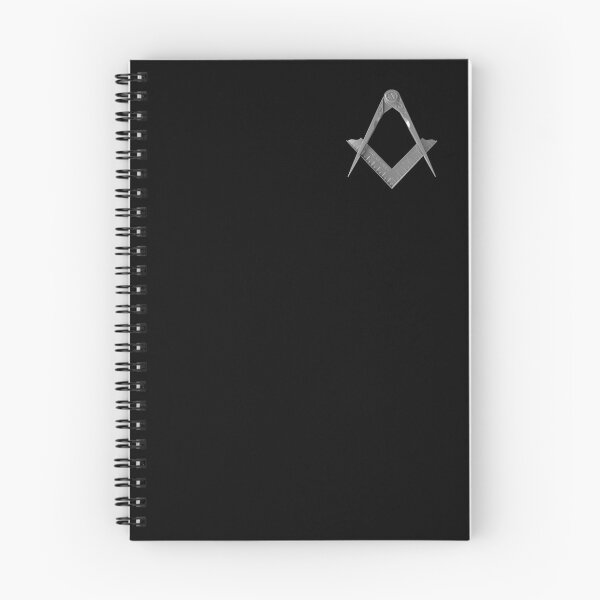 Artikelvorschau, Freimaurer Silber Quadrat & Kompass Schwarzer Hintergrund Masonic entworfen und verkauft von MasterMasonMade.