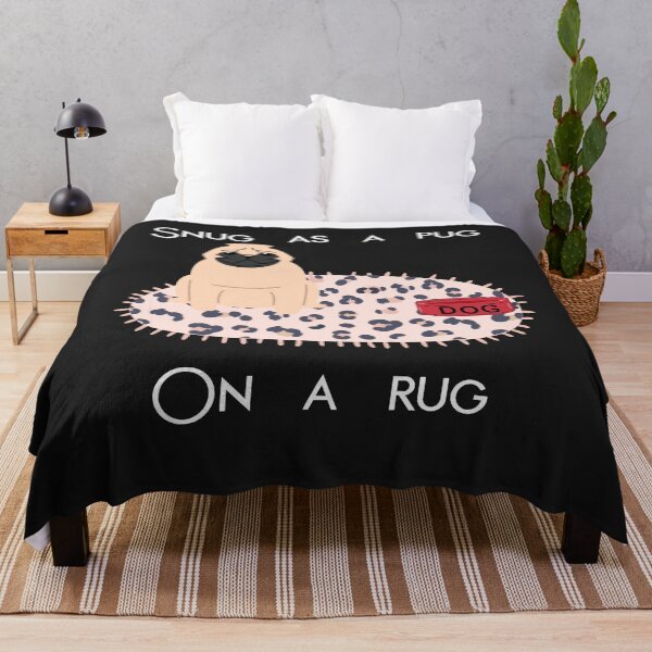 Item preview, Snug as a Pug on a Rug. designed and sold by dcanimal.