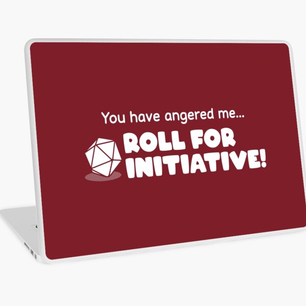 Roll for Initiative Laptop Skin