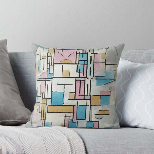 Item preview, Piet Mondrian - Composition in Oval with Color Planes designed and sold by ArtExpression.