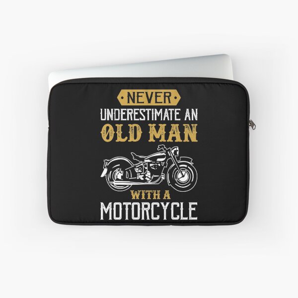 Item preview, Never Underestimate An Old Man With Motorcycle designed and sold by Dewirumbaina.