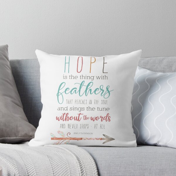Item preview, Hope is the thing with feathers - Dickinson Quote designed and sold by tiffne.