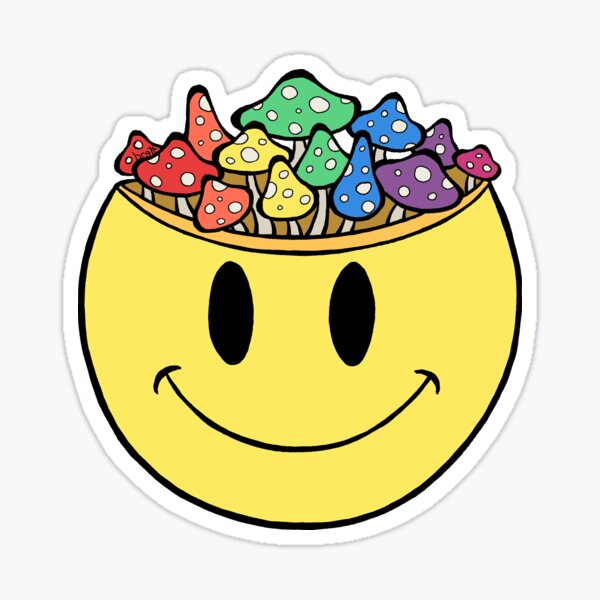 Smiley Face fun Guy Sticker