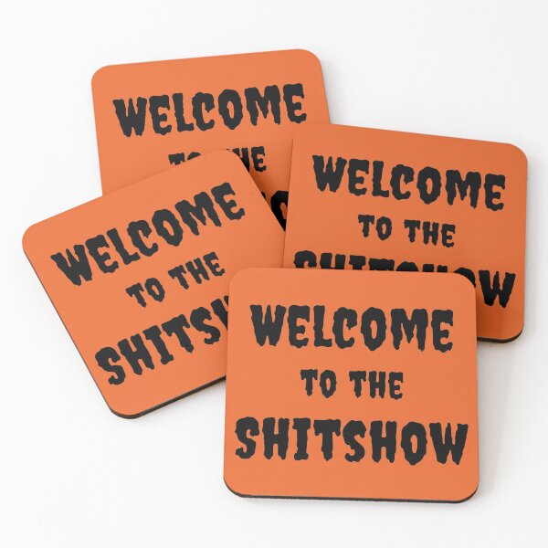 Item preview, Welcome to the Shitshow (Halloween) designed and sold by BetweenTwoPages.