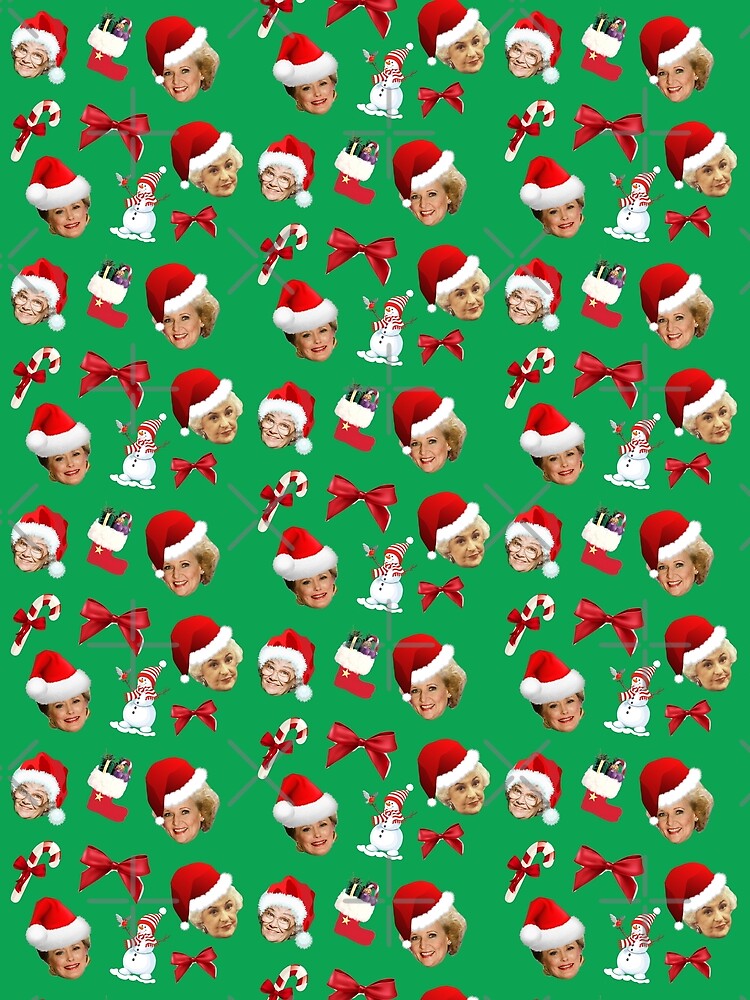 Golden girls- christmas pattern by aluap106