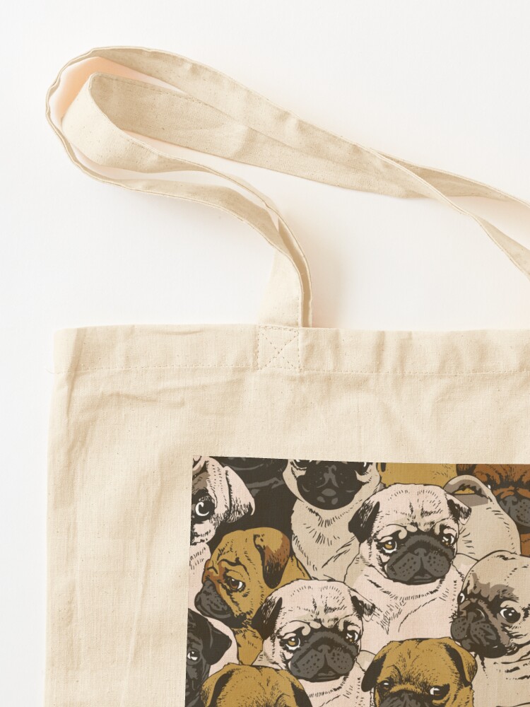 Alternate view of Social Pugs Tote Bag