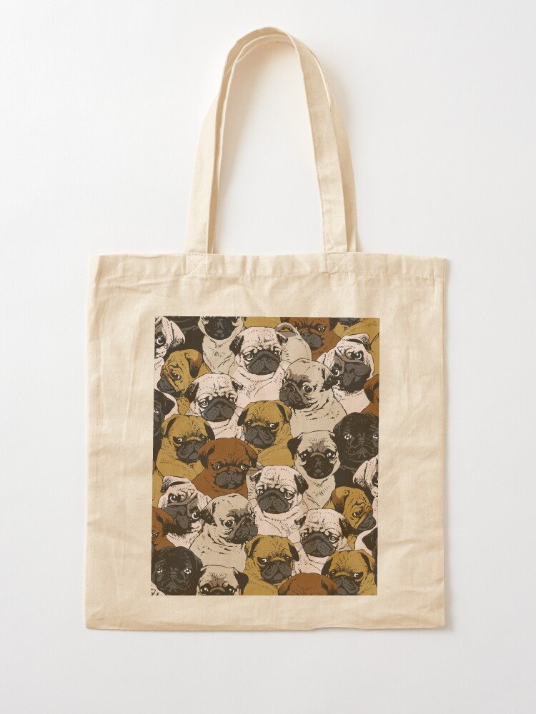 Alternate view of Social Pugs Tote Bag