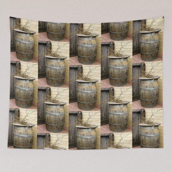 Item preview, Still Life with Wine Barrel designed and sold by Martha Sherman.
