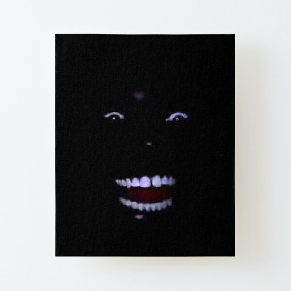Impression Montee Homme Noir Qui Rit Dans Le Noir Par Artsylab Redbubble