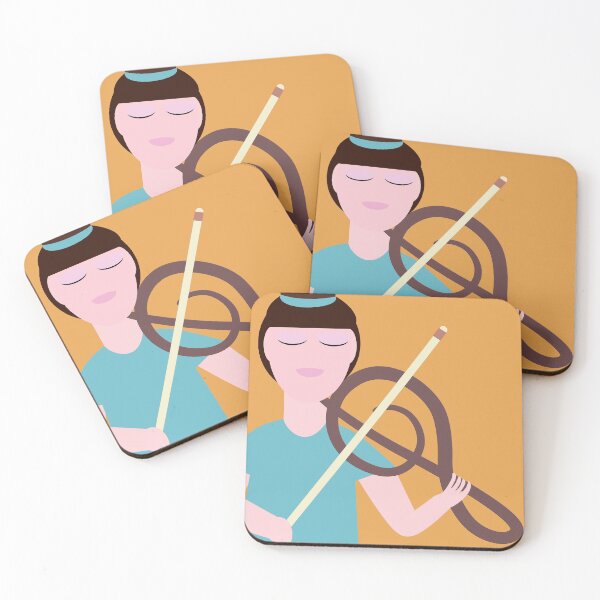 Item preview, Girl playing music designed and sold by Reginamp.
