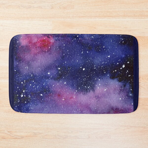 Item preview, Galaxy Nebula Watercolor designed and sold by Olga Shvartsur.