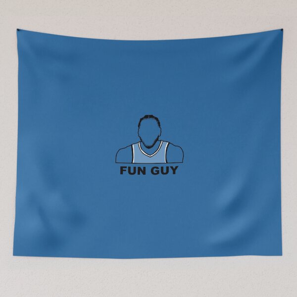 Item preview, Kawhi Leonard - Fun Guy clippers light blue outline designed and sold by Wongkayznba.