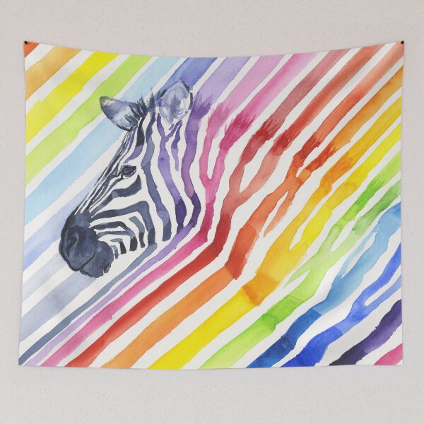 Item preview, Rainbow Zebra Stripes designed and sold by Olga Shvartsur.
