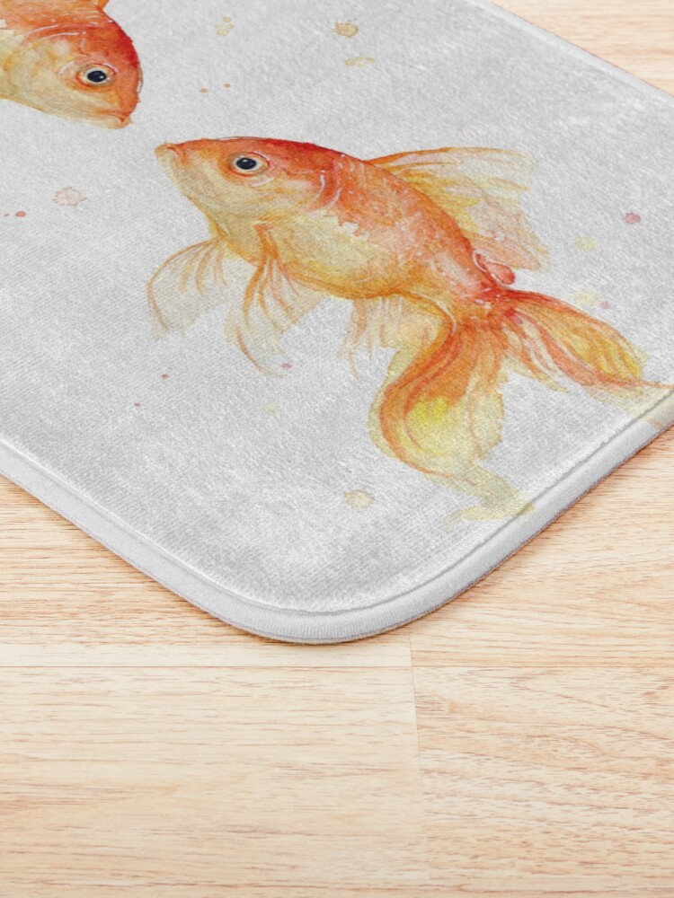 Alternate view of Goldfish Love Bath Mat