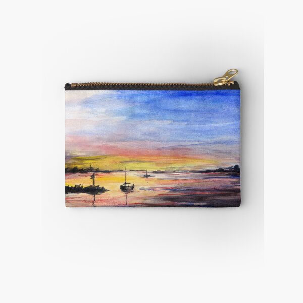Item preview, Sunset Watercolor Painting designed and sold by Olga Shvartsur.