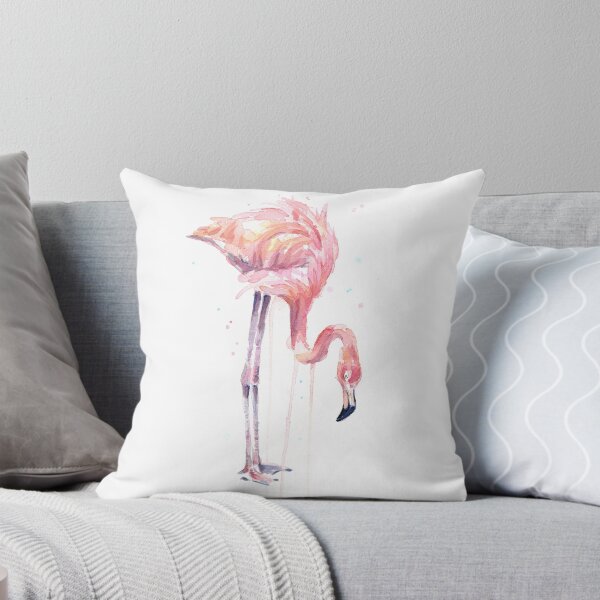 Aperçu de l'œuvre Flamingo Peinture Aquarelle créée et vendue par Olga Shvartsur.