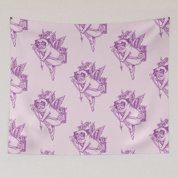 Item preview, Stupid Pug Cupid designed and sold by Huebucket.