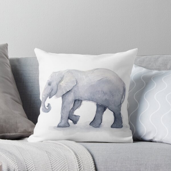 Item preview, Elephant Watercolor designed and sold by Olga Shvartsur.