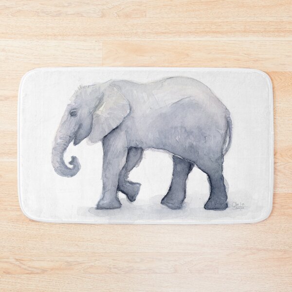 Item preview, Elephant Watercolor designed and sold by Olga Shvartsur.