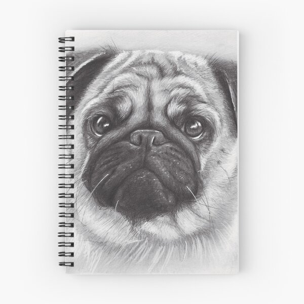 Item preview, Pug Drawing designed and sold by Olga Shvartsur.
