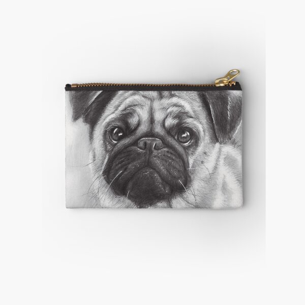 Item preview, Pug Drawing designed and sold by Olga Shvartsur.
