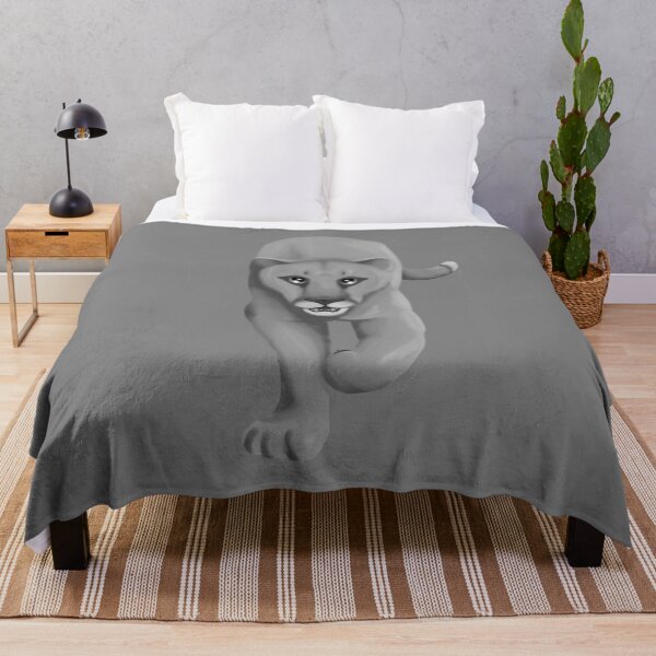 Item preview, Cougar (Grayscale) designed and sold by IgniteWithin.