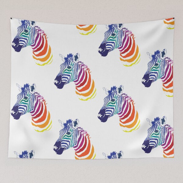 Item preview, Rainbow Zebra designed and sold by Olga Shvartsur.