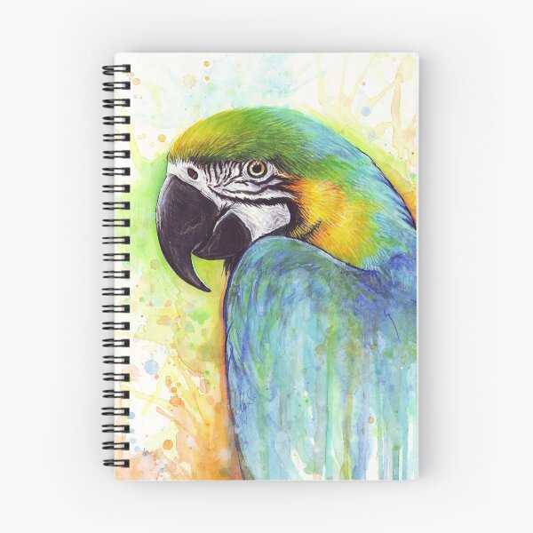 Item preview, Macaw Watercolor designed and sold by Olga Shvartsur.