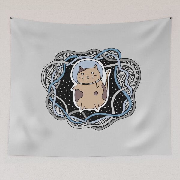 Item preview, Space Cat designed and sold by alliedraws.