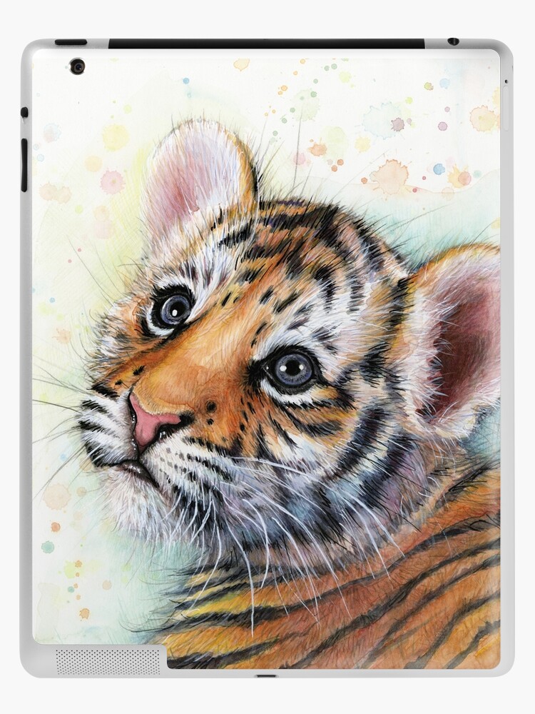 tiger nursery print