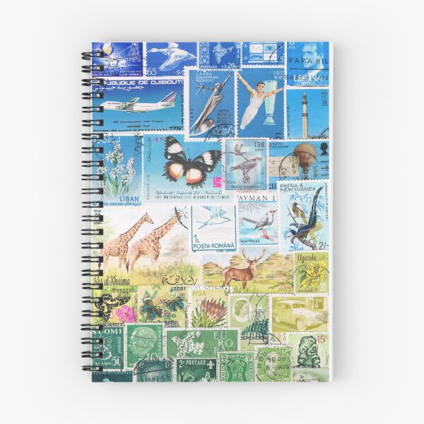Artikelvorschau, Giraffen-Safari - Briefmarken-Landschaft entworfen und verkauft von tanglecrafts.
