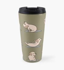 Labrador Retriever Yoga Travel Mug