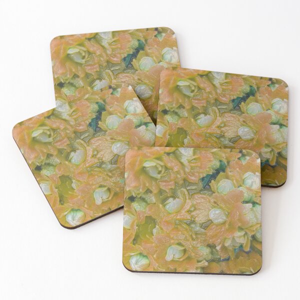 Item preview, Orange Flowers Icing Abstract by Elise dEntremont designed and sold by omgway2cute.