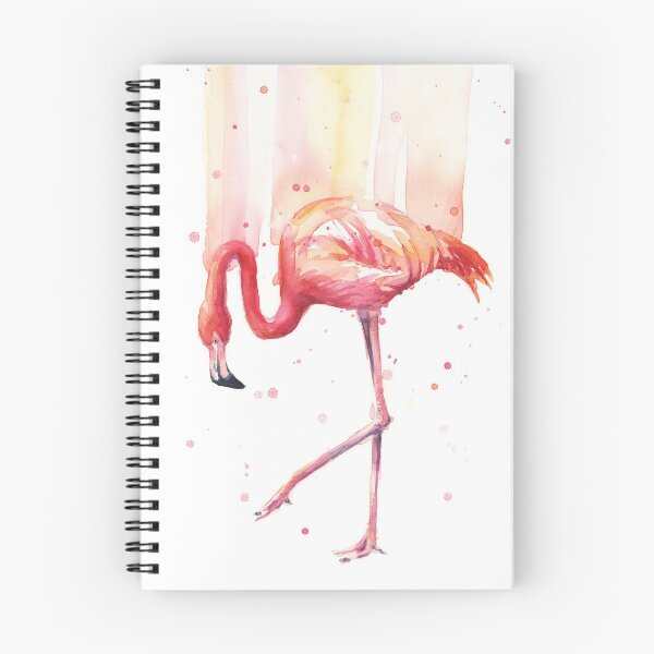 Item preview, Flamingo Watercolor designed and sold by Olga Shvartsur.