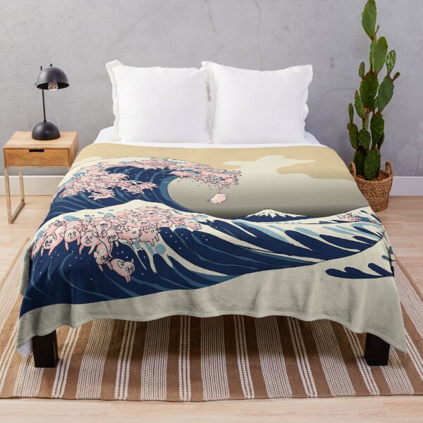 Item preview, The Great Wave of Pigs designed and sold by Huebucket.