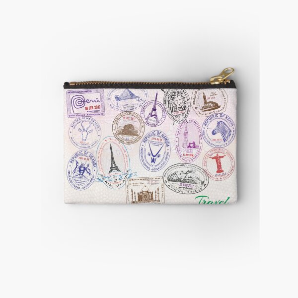 Item preview, Travel Passport Stamps - Extended Version designed and sold by travelwitheric.