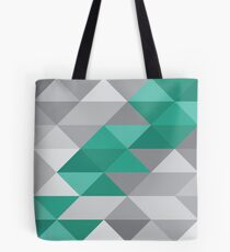 Mercedes AMG Petronas F1 Geometric Print Tote Bag