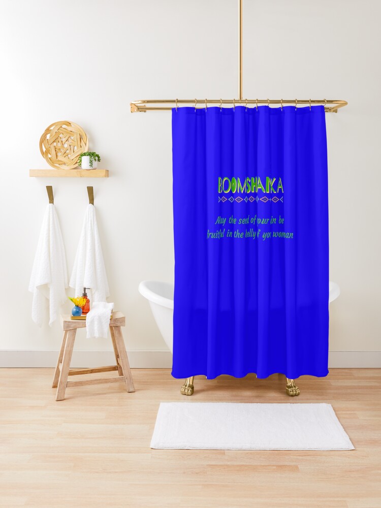 Boomshanka The Young Ones Shower Curtain By Art Of Comedy